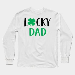 ucky Dad st patricks day Long Sleeve T-Shirt